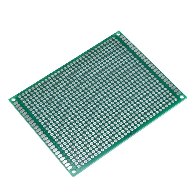  μ ȸ IC , ܸ   PCB, DIY 2.54mm, 극庸 ÷Ʈ, 7x10 cm, 70x100mm, 10 